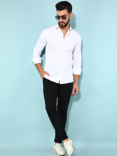 White Shirt-Men Shirts-Crimsoune Club