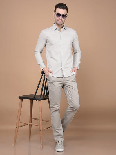 Grey Shirt-Men Shirts-Crimsoune Club