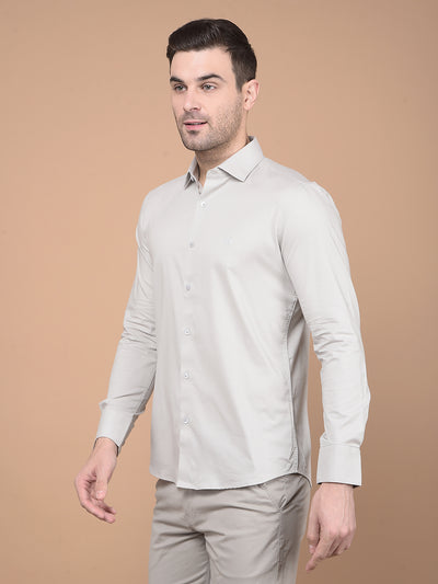Grey Shirt-Men Shirts-Crimsoune Club