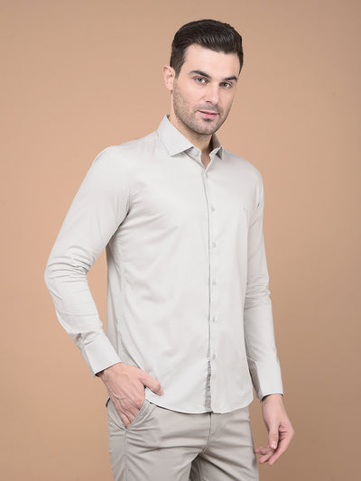 Grey Shirt-Men Shirts-Crimsoune Club