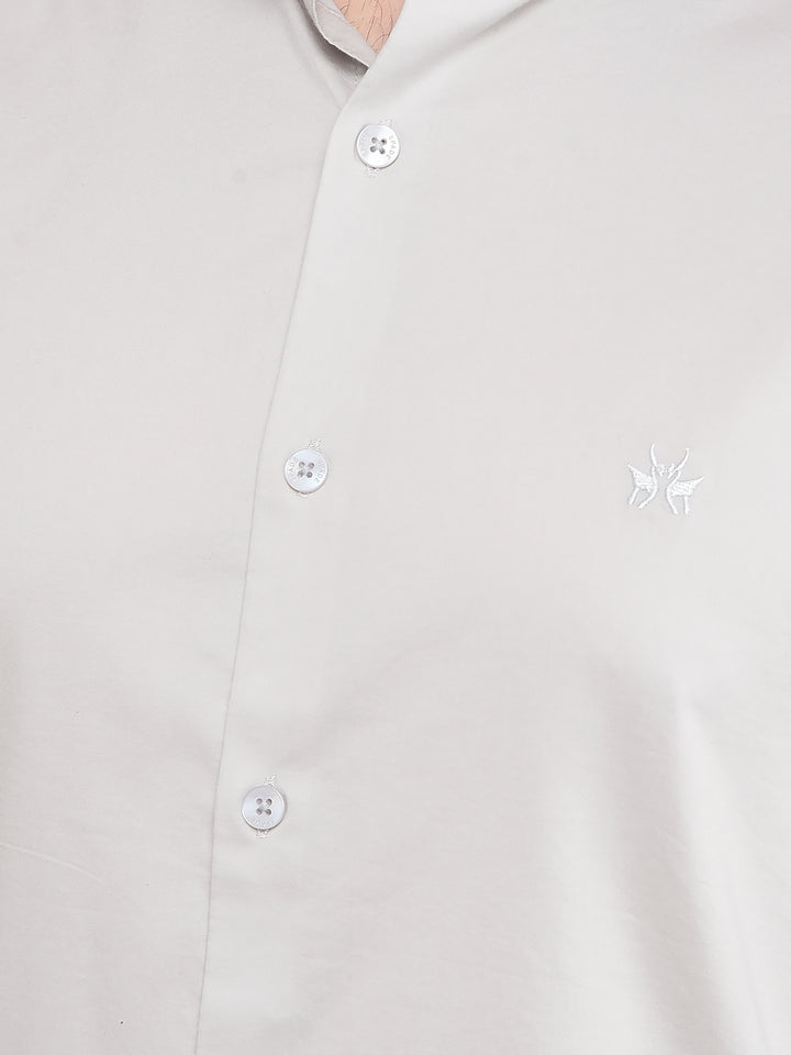 Grey Shirt-Men Shirts-Crimsoune Club