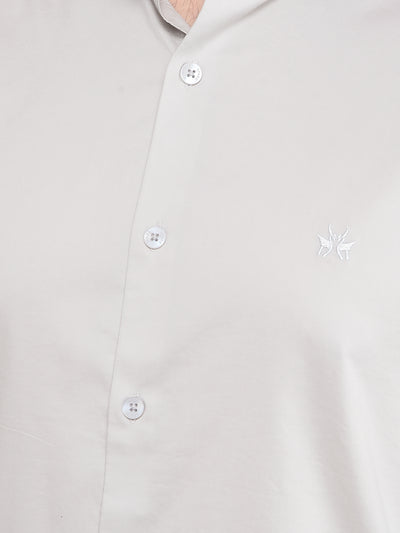 Grey Shirt-Men Shirts-Crimsoune Club