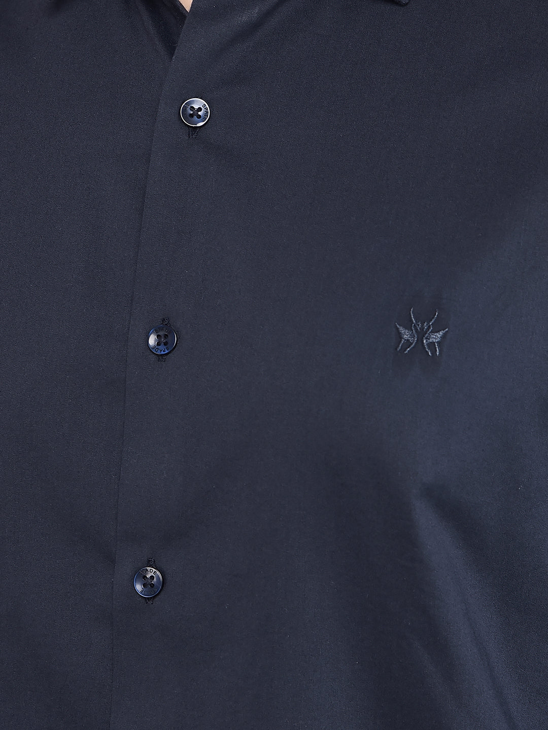 Navy Blue Shirt-Men Shirts-Crimsoune Club