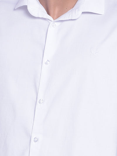 White Shirt-Men Shirts-Crimsoune Club