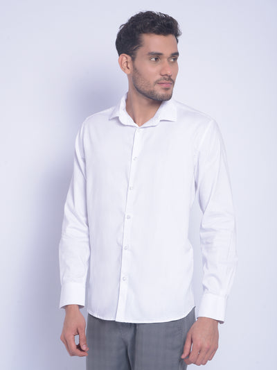 White Shirt-Men Shirts-Crimsoune Club