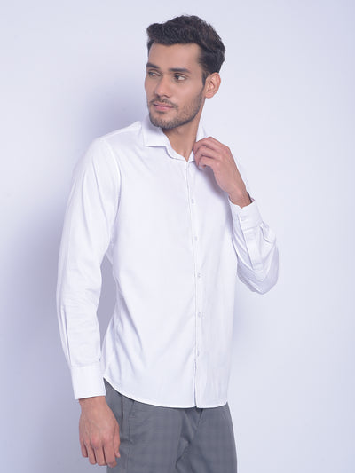 White Shirt-Men Shirts-Crimsoune Club