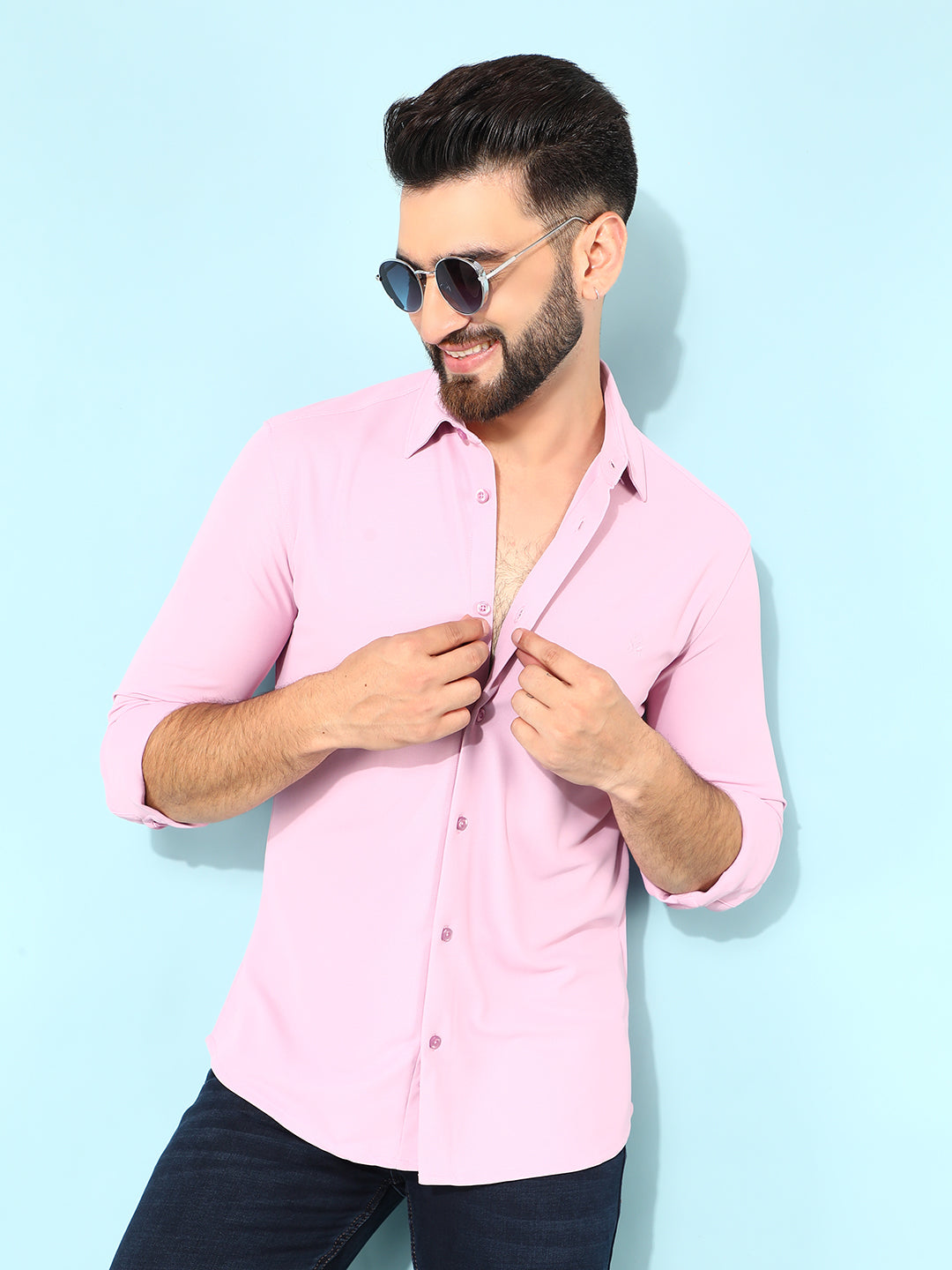Purple Shirt-Men Shirts-Crimsoune Club