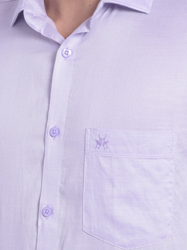 Purple Shirt-Men Shirts-Crimsoune Club