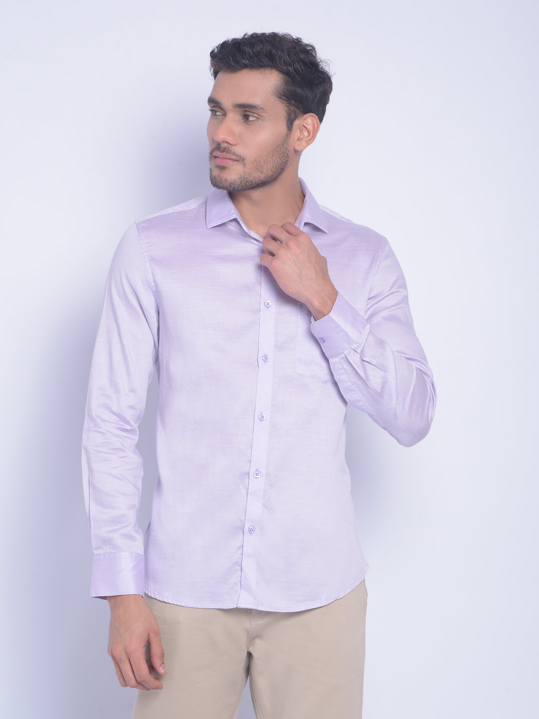 Purple Shirt-Men Shirts-Crimsoune Club