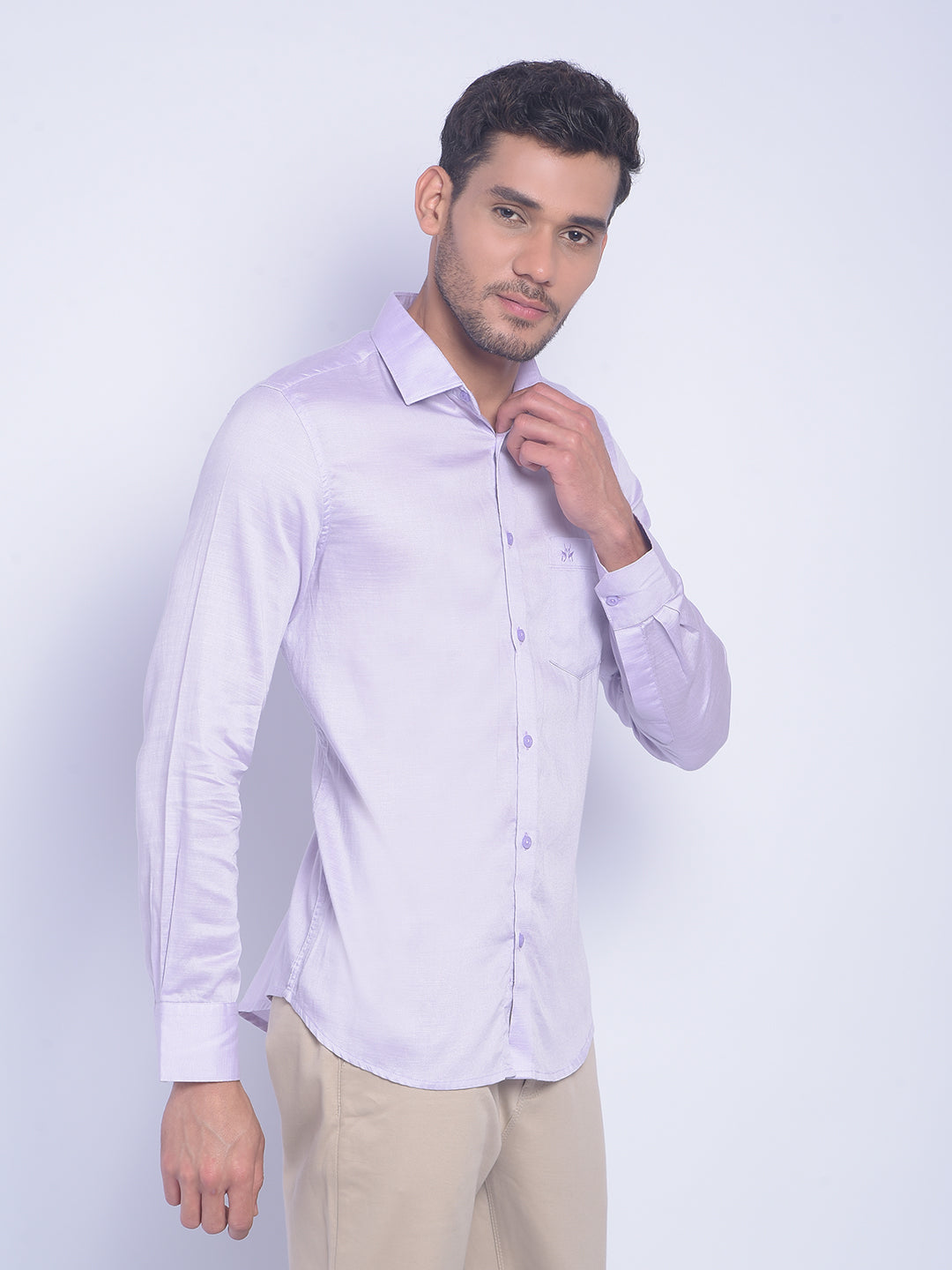 Purple Shirt-Men Shirts-Crimsoune Club