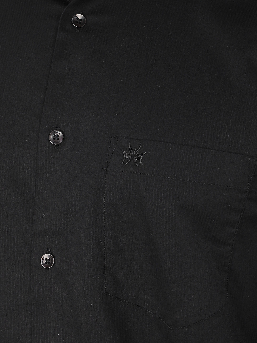 Black Vertical Stripes Shirt-Men Shirts-Crimsoune Club
