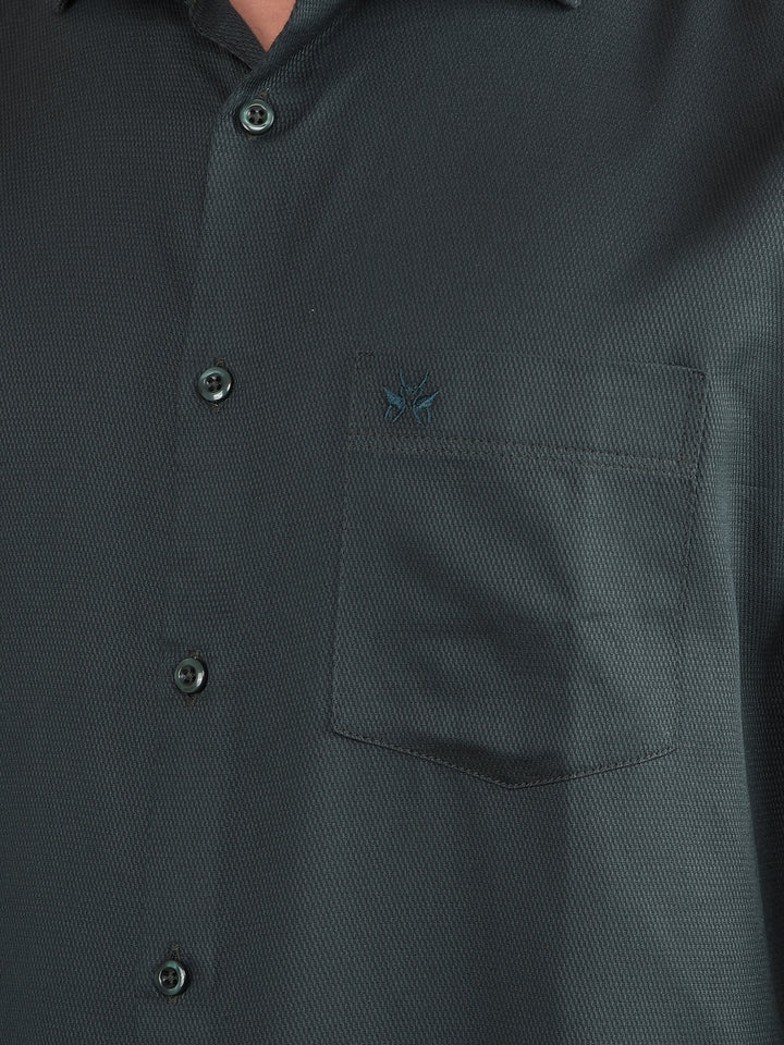 Green Shirt-Men Shirts-Crimsoune Club