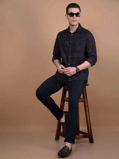 Multi-Color Printed 100% Cotton Shirt-Men Shirts-Crimsoune Club