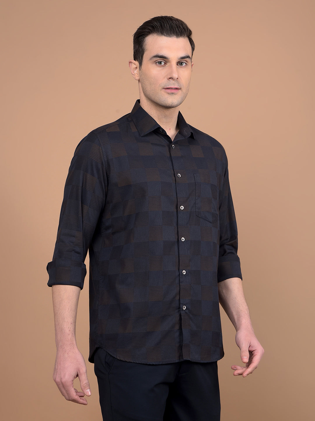 Multi-Color Printed 100% Cotton Shirt-Men Shirts-Crimsoune Club