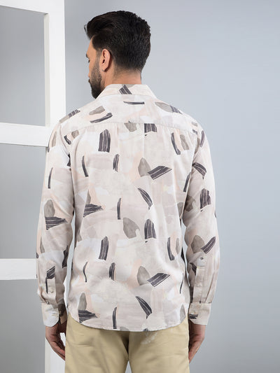 Multi-Color Printed Modal Shirt-Men Shirts-Crimsoune Club