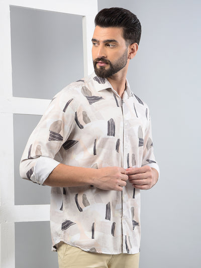 Multi-Color Printed Modal Shirt-Men Shirts-Crimsoune Club