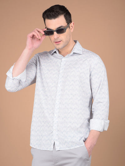 Multi-Color Printed Modal Shirt-Men Shirts-Crimsoune Club