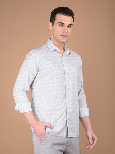 Multi-Color Printed Modal Shirt-Men Shirts-Crimsoune Club