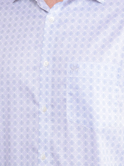 Purple Printed Shirt-Men Shirts-Crimsoune Club