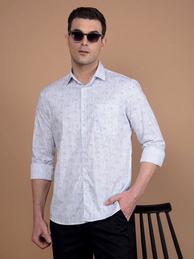 Multi-Color Printed Cotton Shirt-Men Shirts-Crimsoune Club