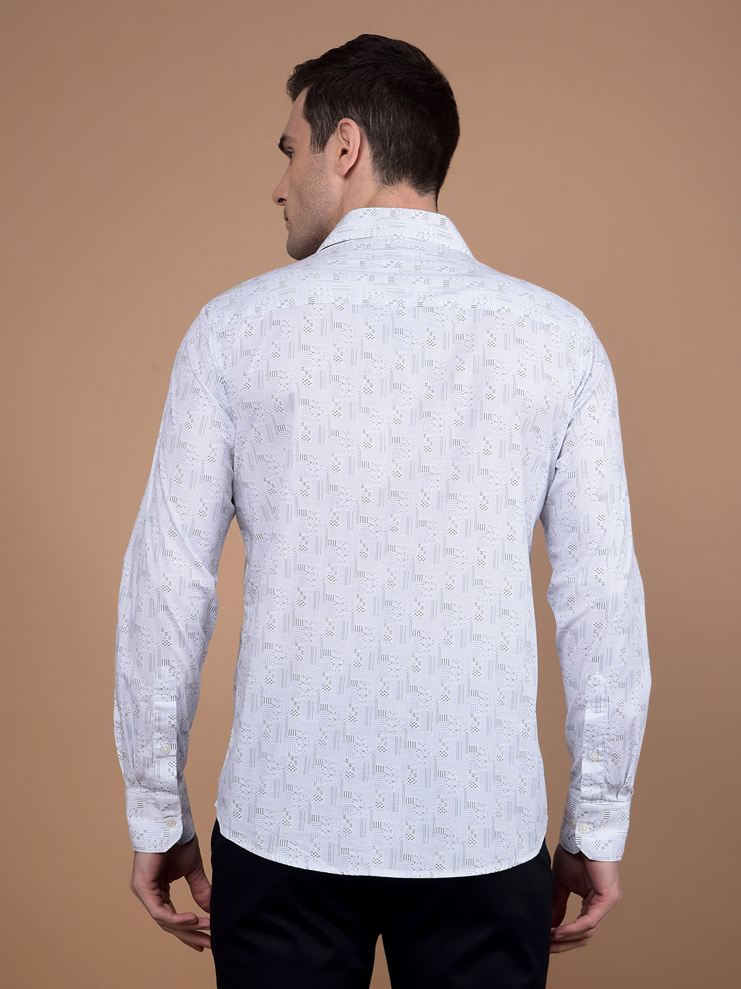 Multi-Color Printed Cotton Shirt-Men Shirts-Crimsoune Club