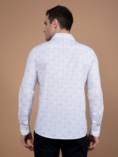 Multi-Color Printed Cotton Shirt-Men Shirts-Crimsoune Club