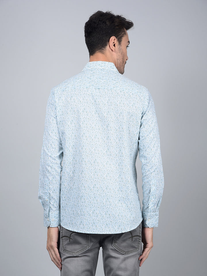 Green Checked 100% Cotton Shirt-Men Shirts-Crimsoune Club