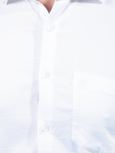 White Shirt-Men Shirts-Crimsoune Club
