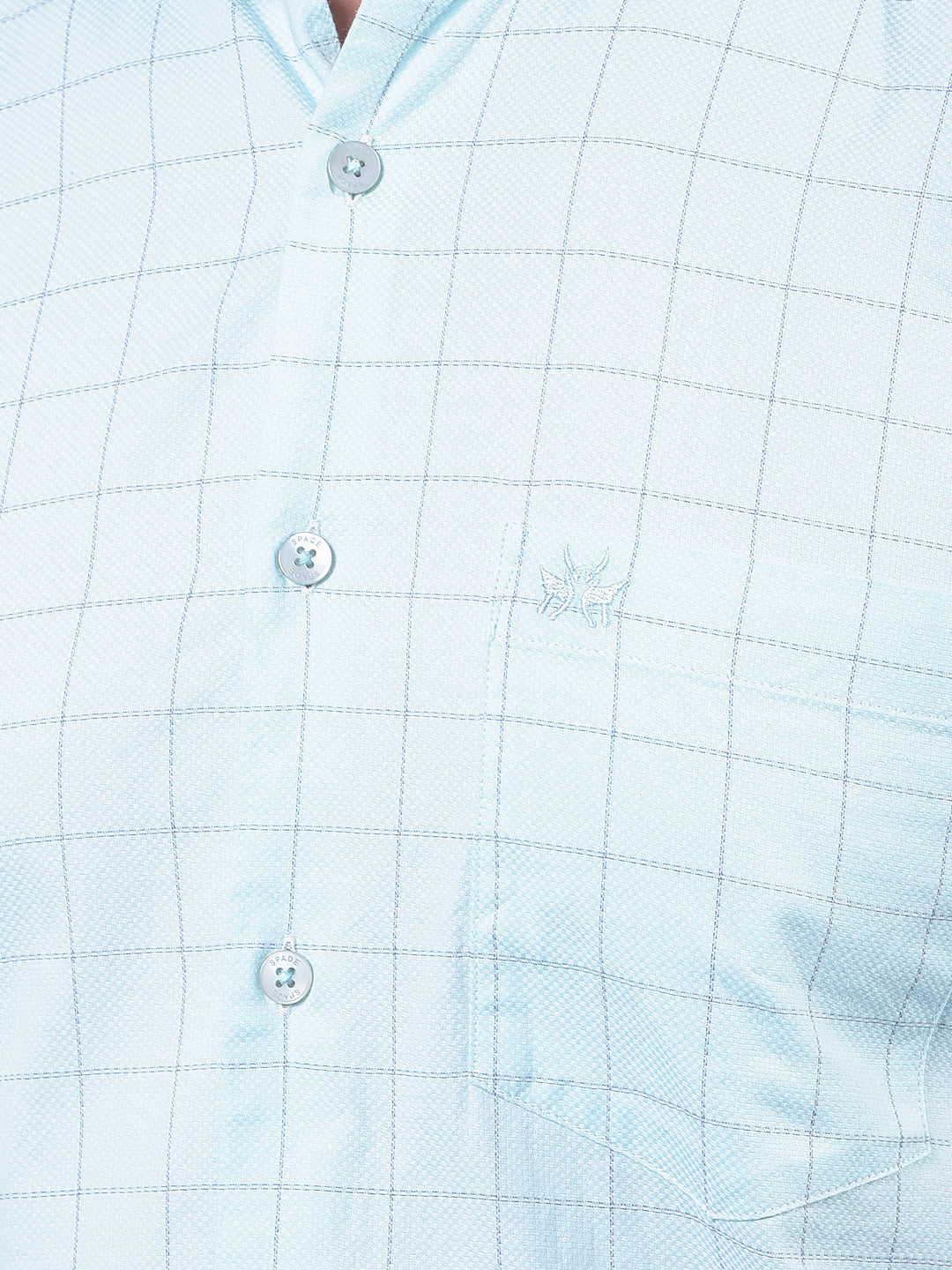 Green Checked 100% Cotton Shirt-Men Shirts-Crimsoune Club