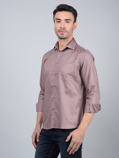 Wine Printed Shirt-Men Shirts-Crimsoune Club