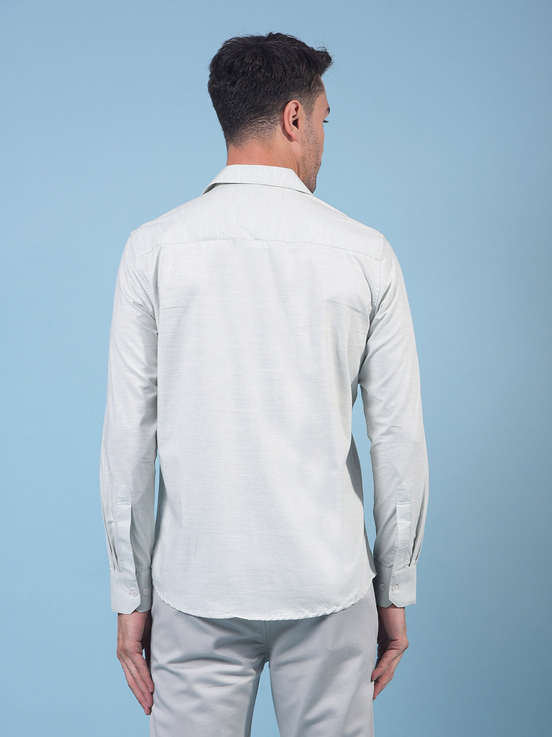 Green Shirt-Men Shirts-Crimsoune Club