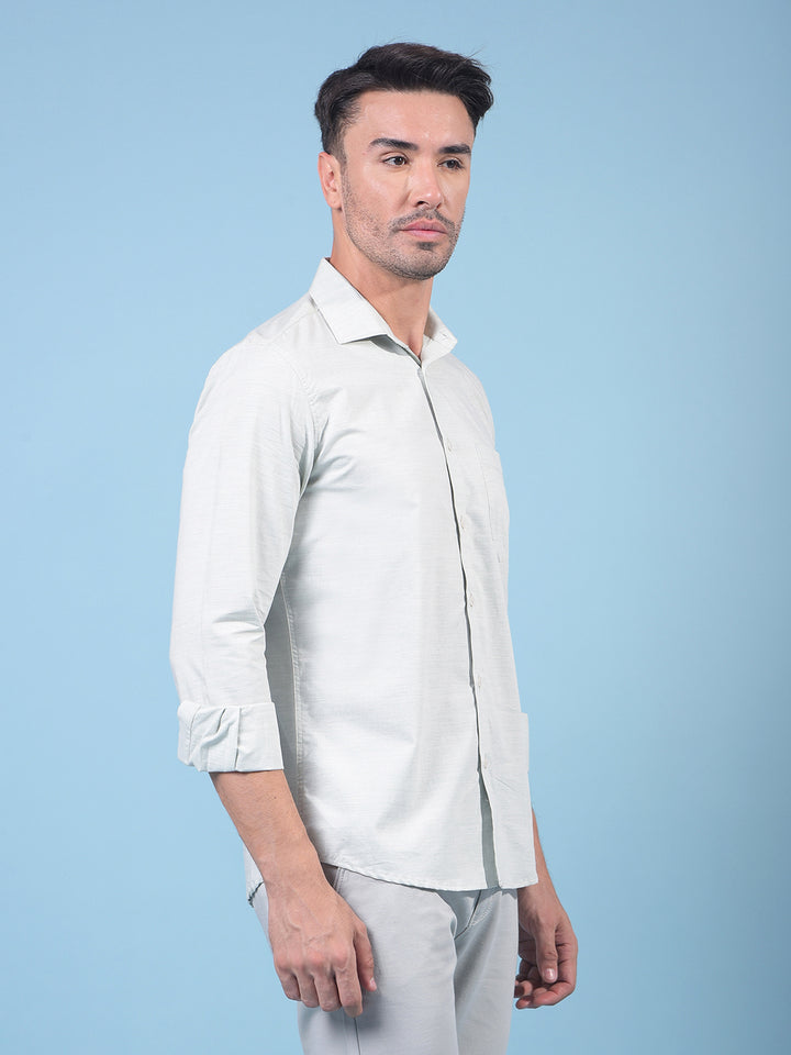 Green Shirt-Men Shirts-Crimsoune Club