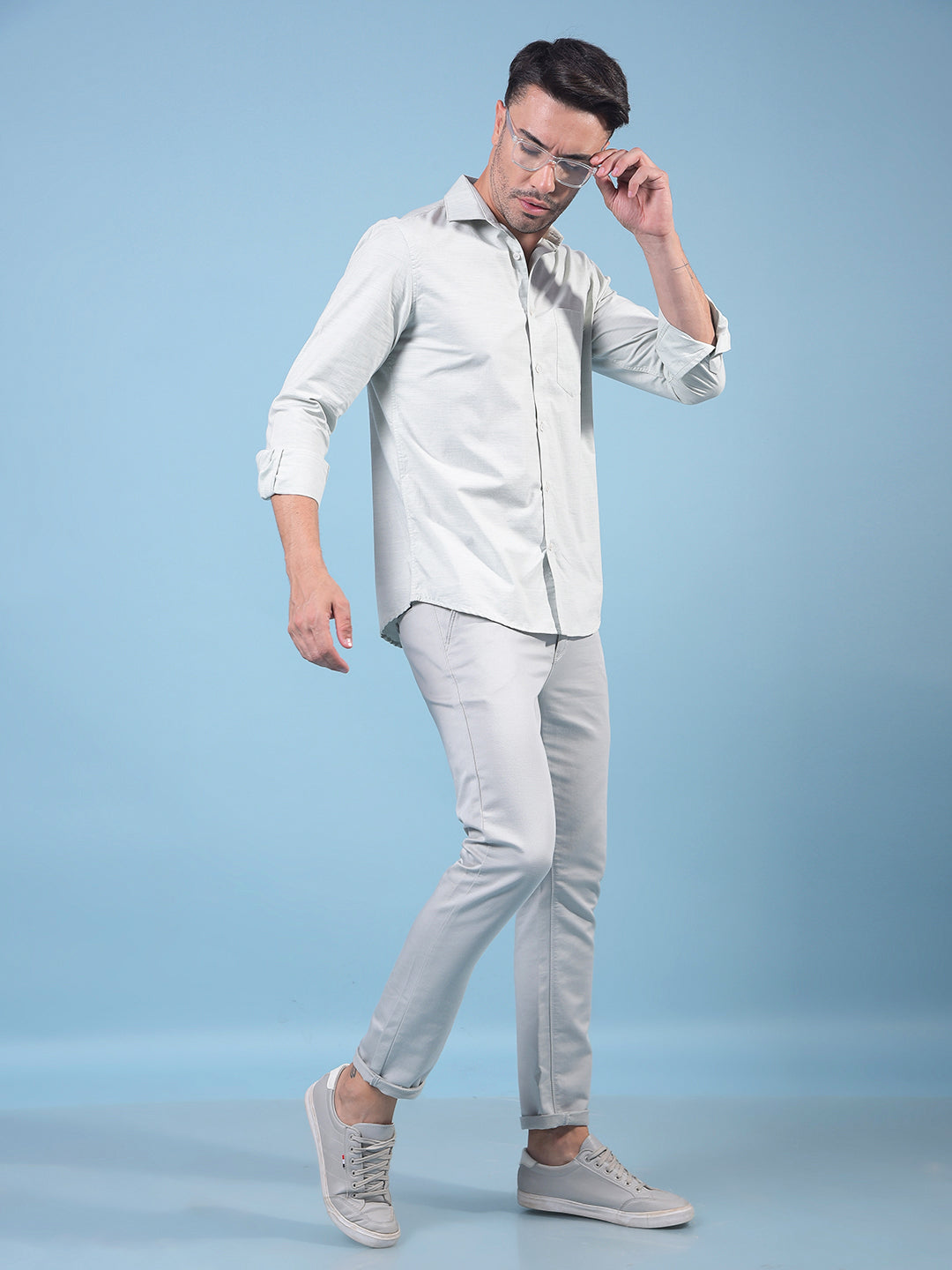 Green Shirt-Men Shirts-Crimsoune Club