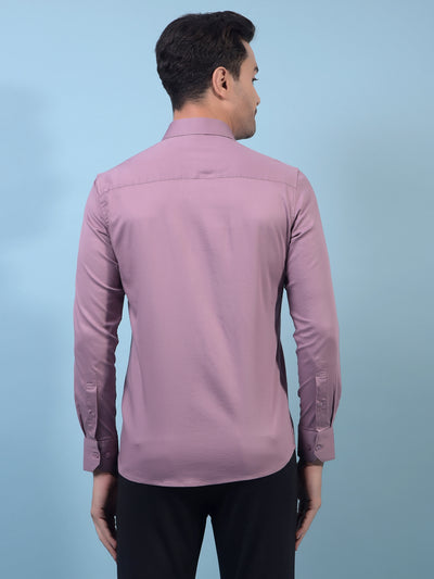 Men's Purple Shirt-Men Shirts-Crimsoune Club