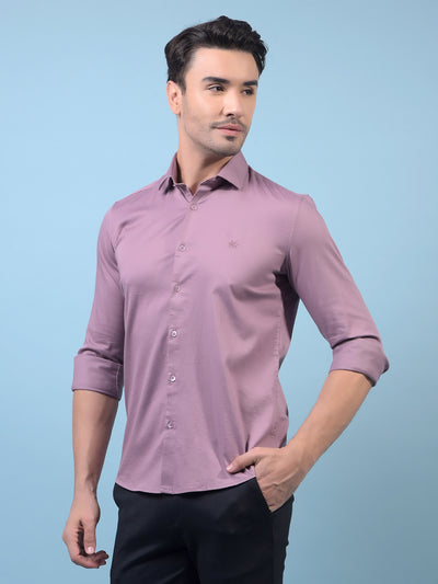 Men's Purple Shirt-Men Shirts-Crimsoune Club