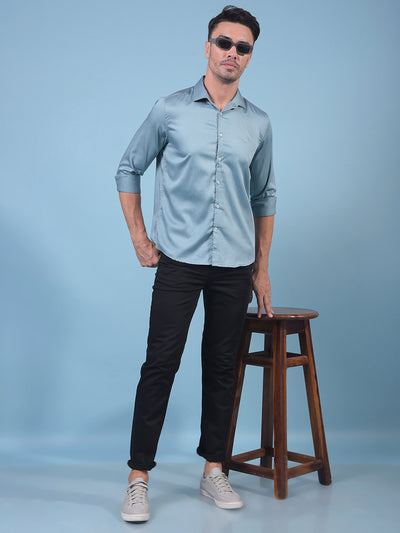 Green Shirt-Men Shirts-Crimsoune Club