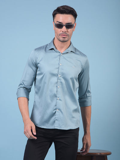 Green Shirt-Men Shirts-Crimsoune Club