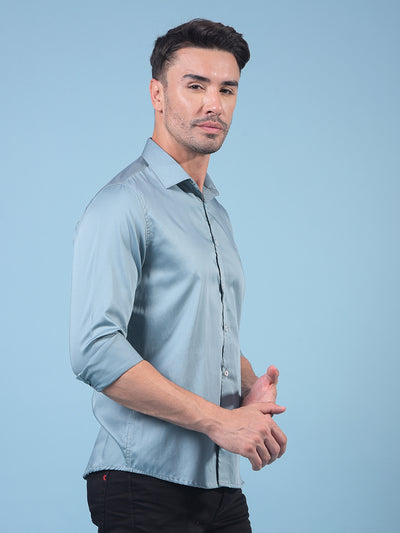 Green Shirt-Men Shirts-Crimsoune Club