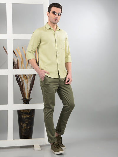 Green Shirt-Men Shirts-Crimsoune Club