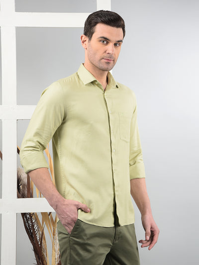 Green Shirt-Men Shirts-Crimsoune Club