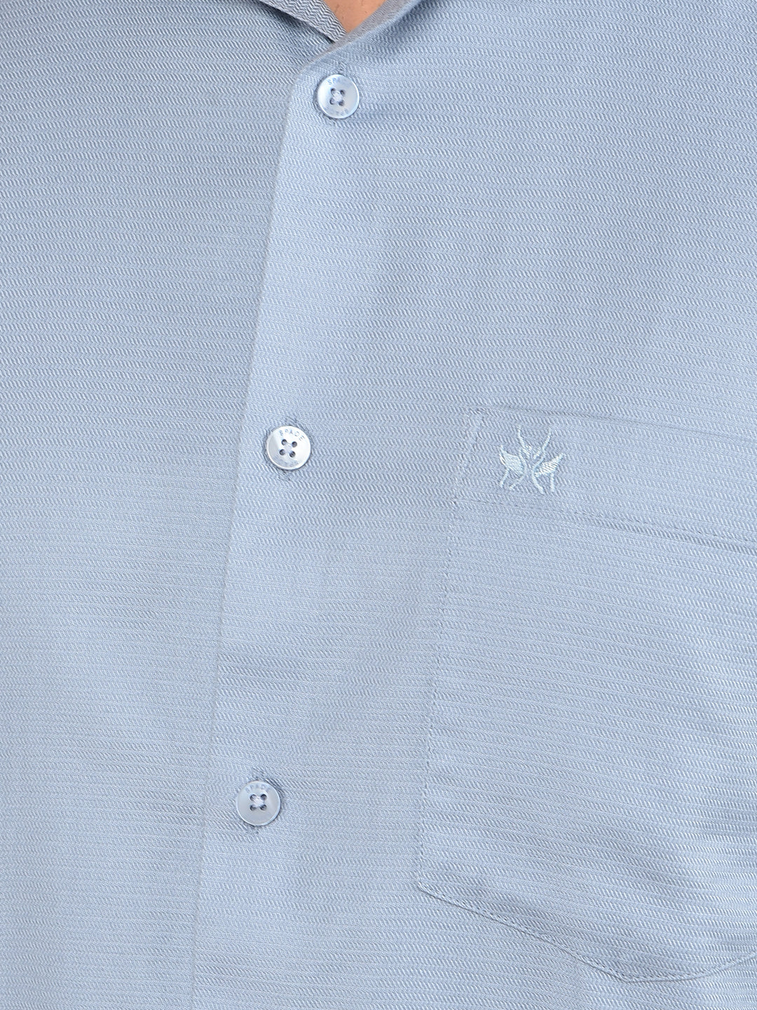 Blue Shirt-Men Shirts-Crimsoune Club