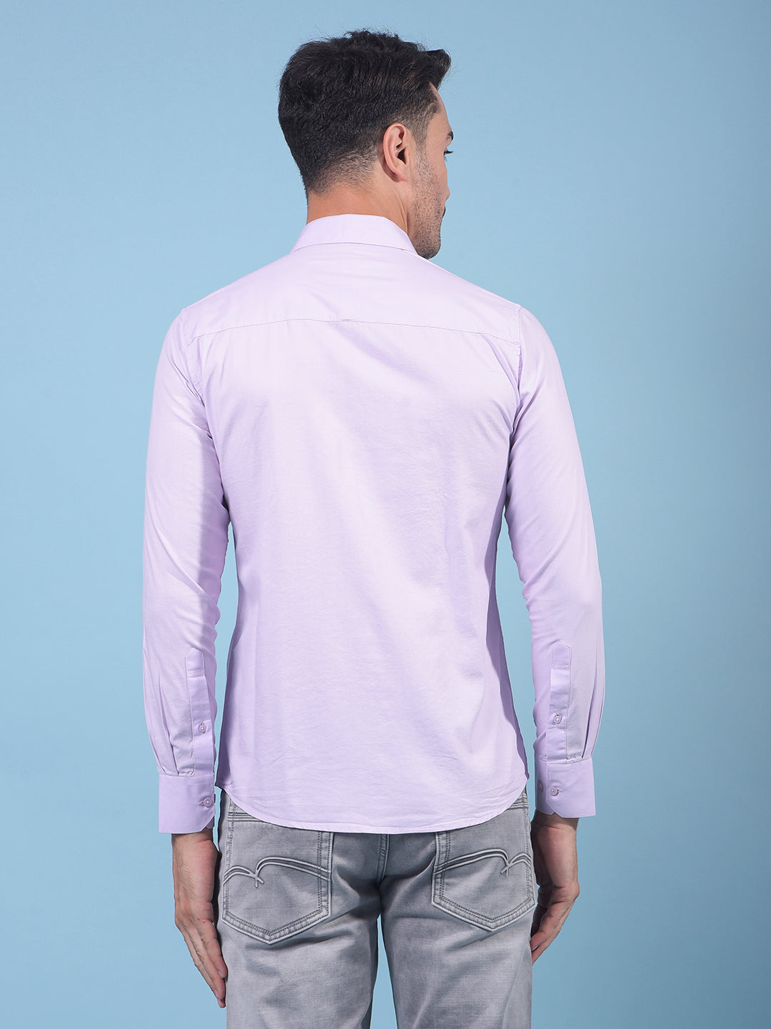 Purple Shirt-Men Shirts-Crimsoune Club