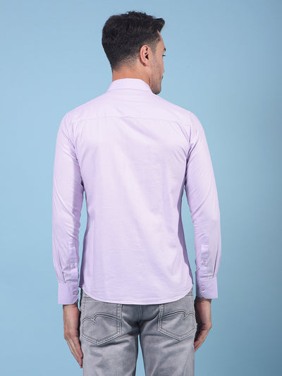 Purple Shirt-Men Shirts-Crimsoune Club