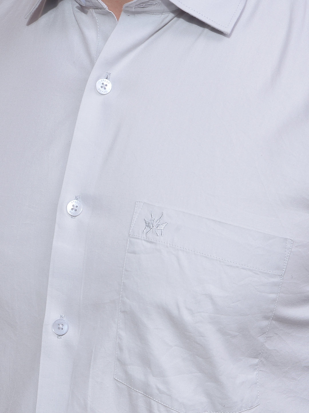 Grey Modal Shirt-Men Shirts-Crimsoune Club