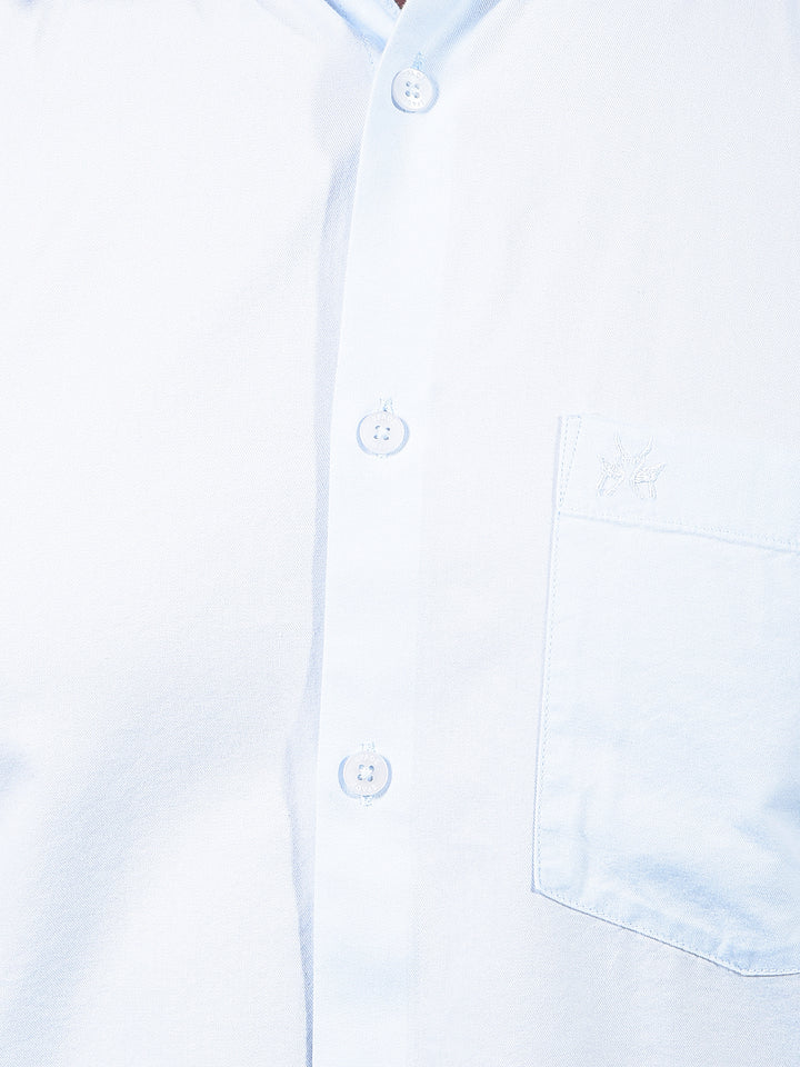 Blue Shirt-Men Shirts-Crimsoune Club