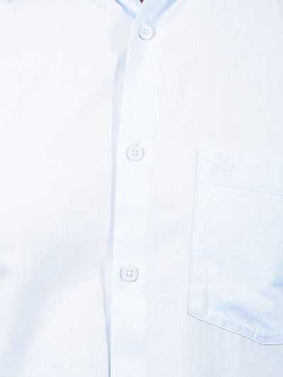 Blue Shirt-Men Shirts-Crimsoune Club