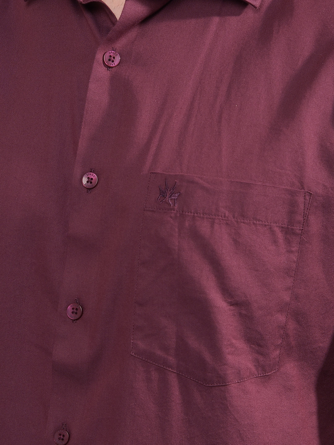 Maroon Modal Shirt-Men Shirts-Crimsoune Club