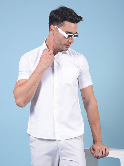 White Shirt-Men Shirts-Crimsoune Club