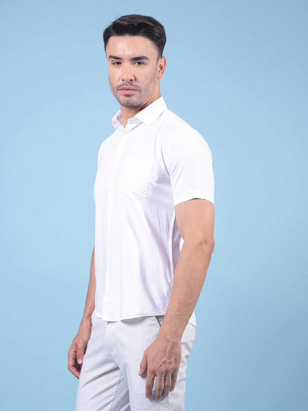 White Shirt-Men Shirts-Crimsoune Club