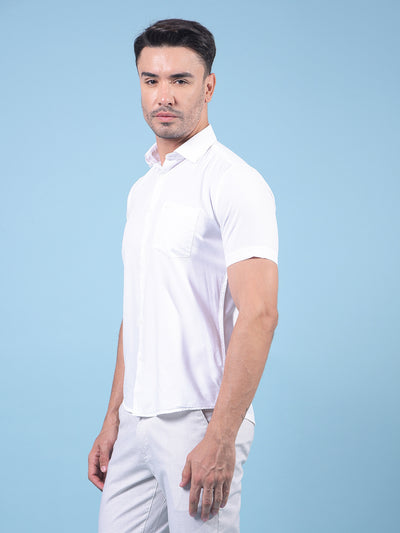 White Shirt-Men Shirts-Crimsoune Club